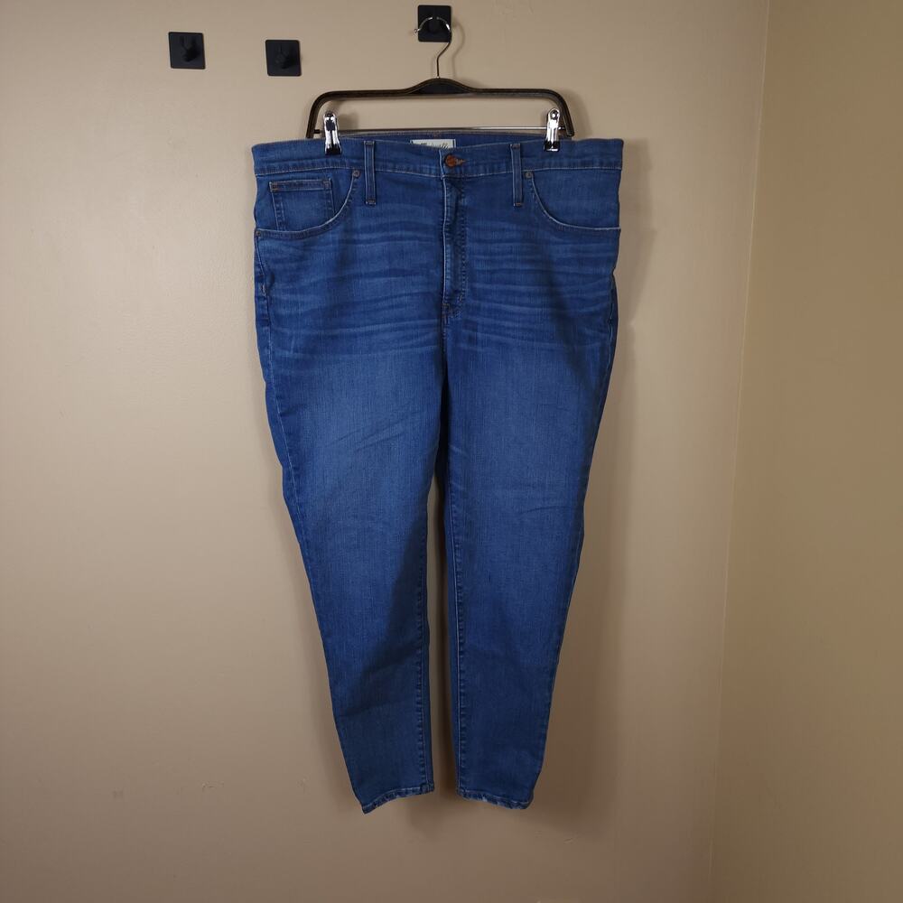 Madewell Petite 11" High-Rise Skinny Jeans in Maricopa Wash Size 35P